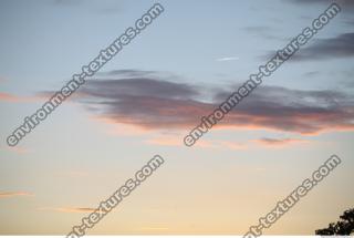 Photo Texture of Sunset Clouds 0001